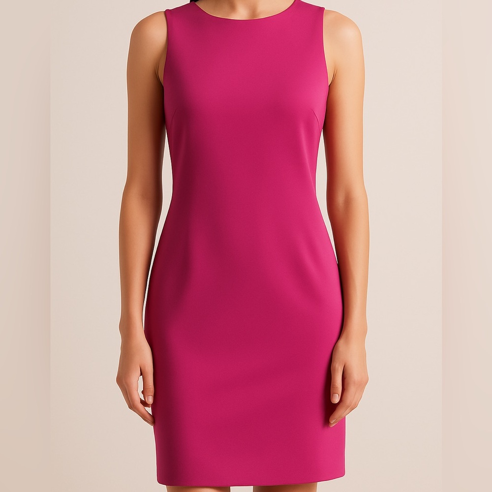 Express Fuchsia Sleeveless Mini Dress